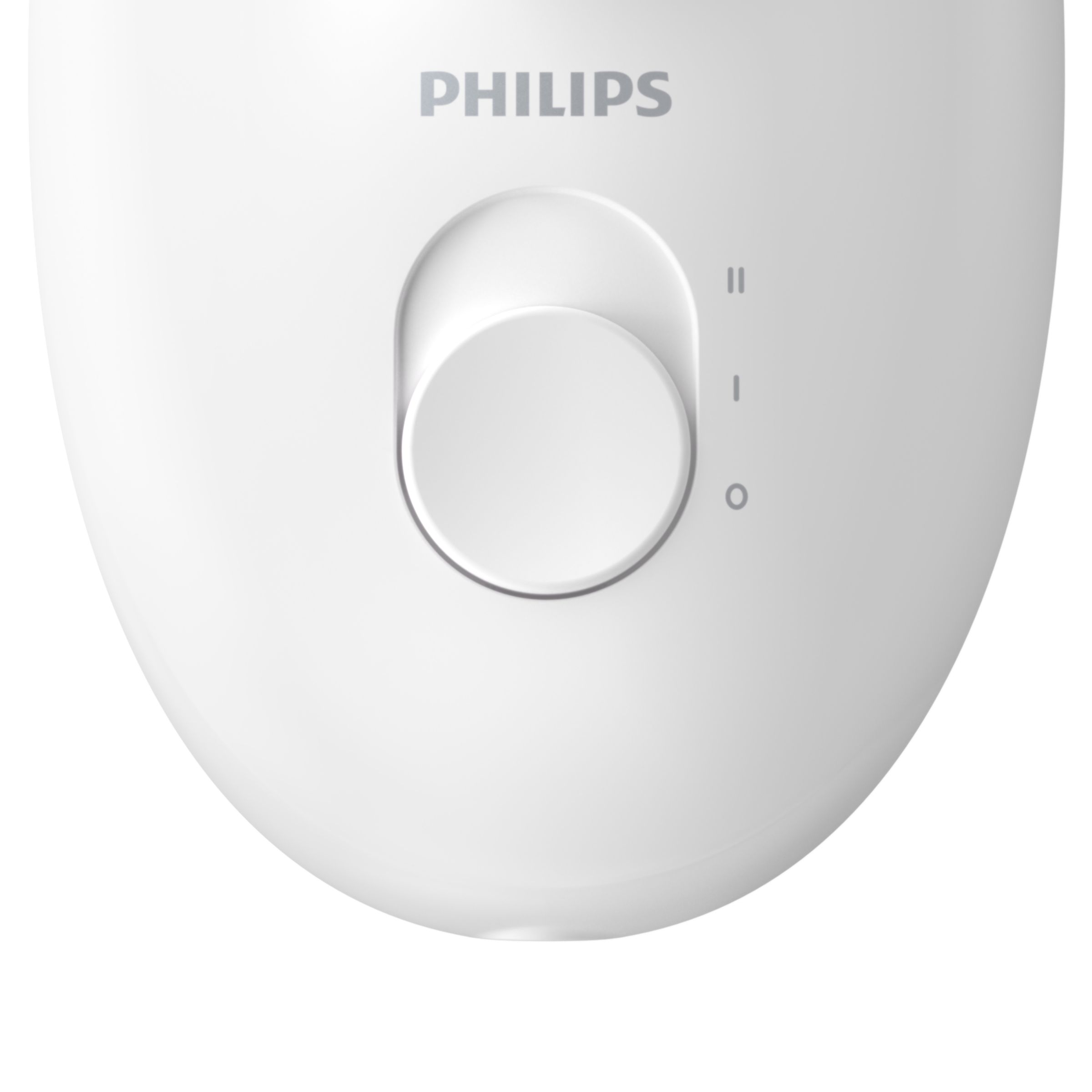 Philips Satinelle Essential Epilatore compatto con cavo bianco e verde BRE224/00