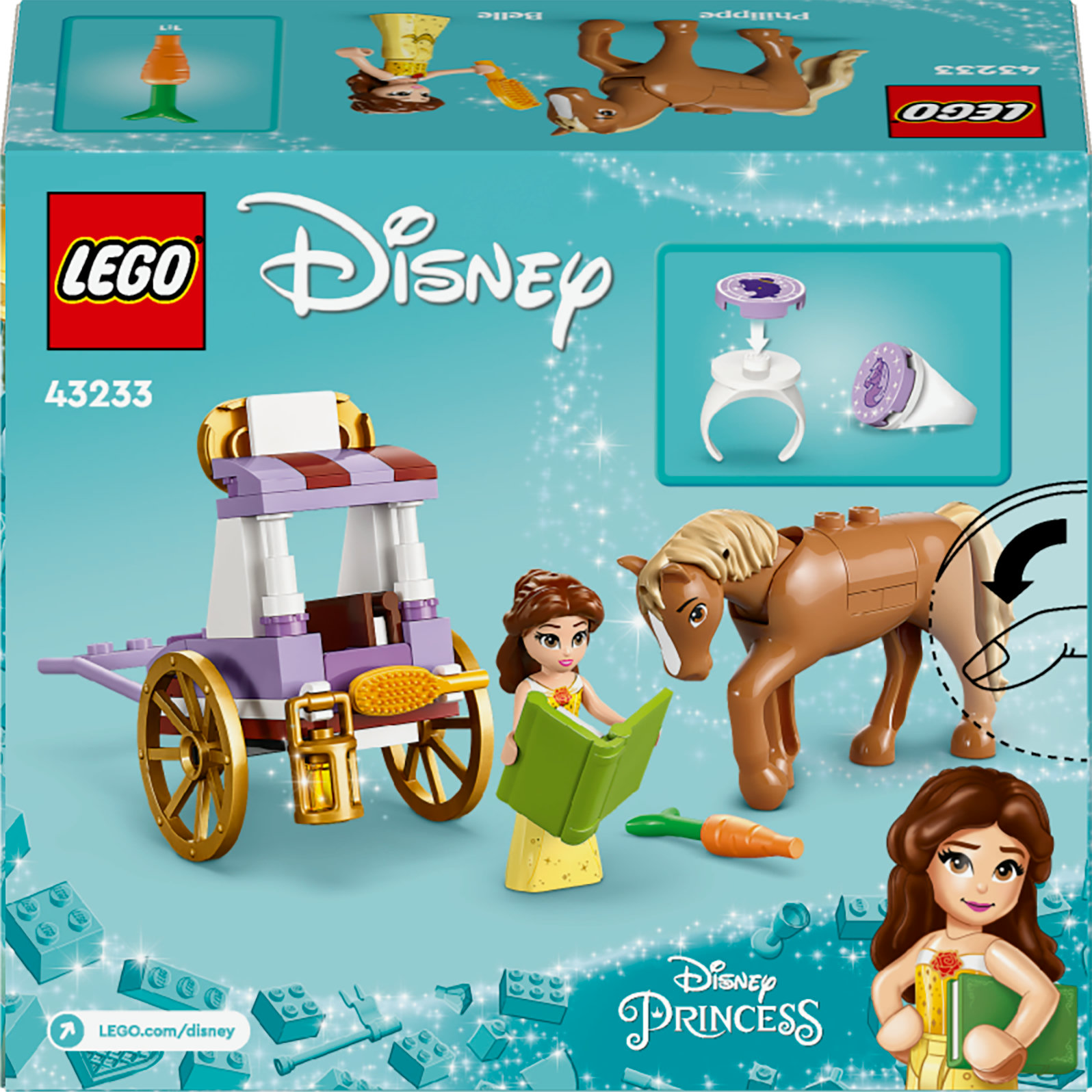 LEGO Disney Princess La carrozza dei cavalli di Belle