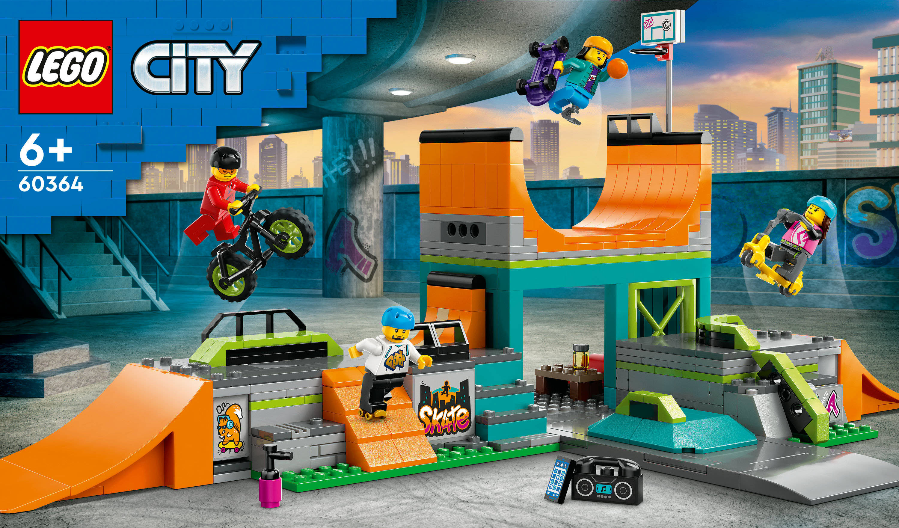 LEGO City Skate Park urbano