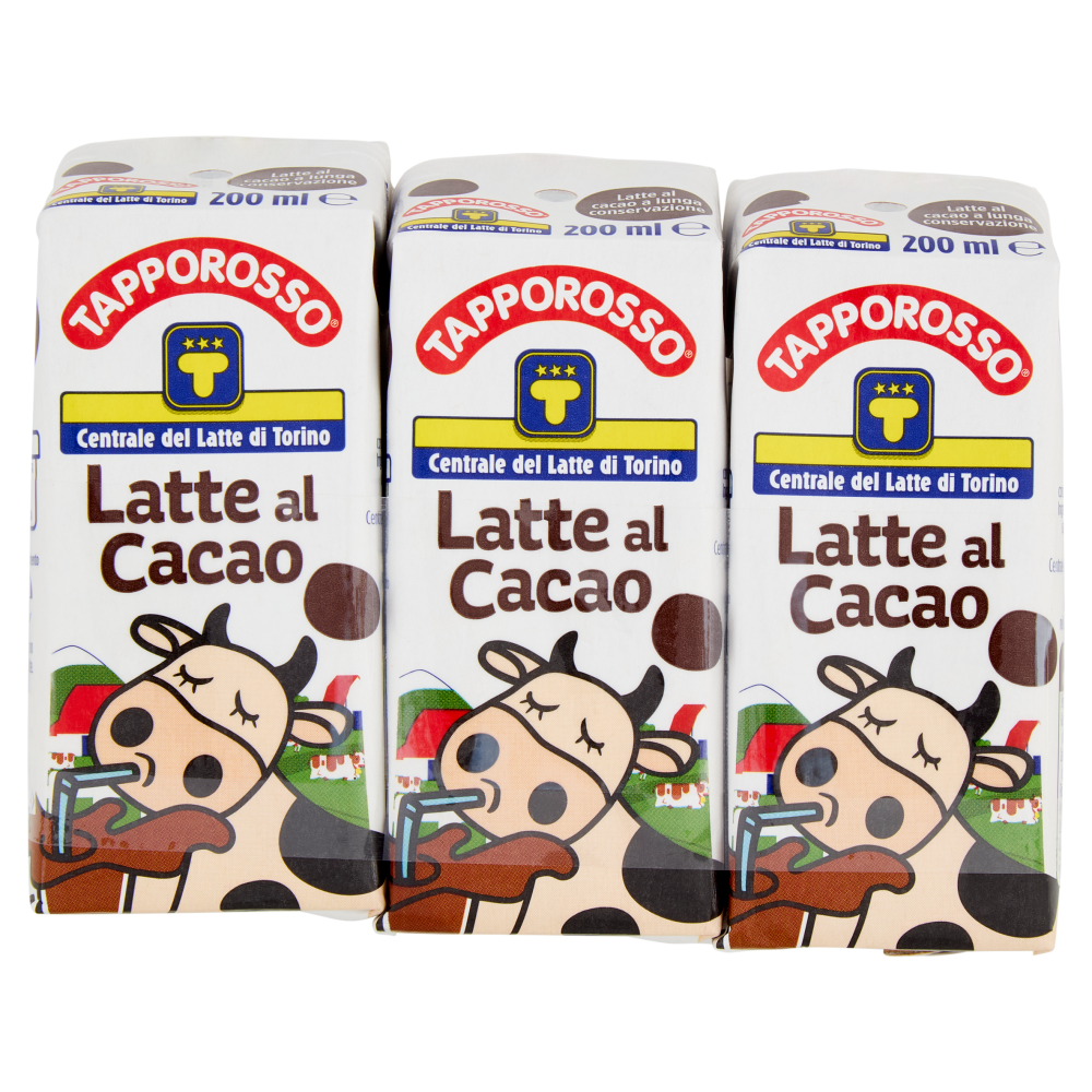Tapporosso Latte al Cacao 3 x 200 ml