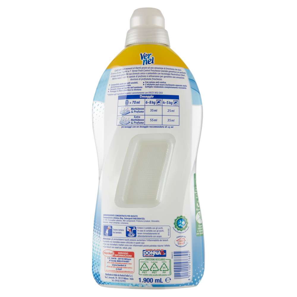 VERNEL Concentrato Fresh Control Blu 1,9L