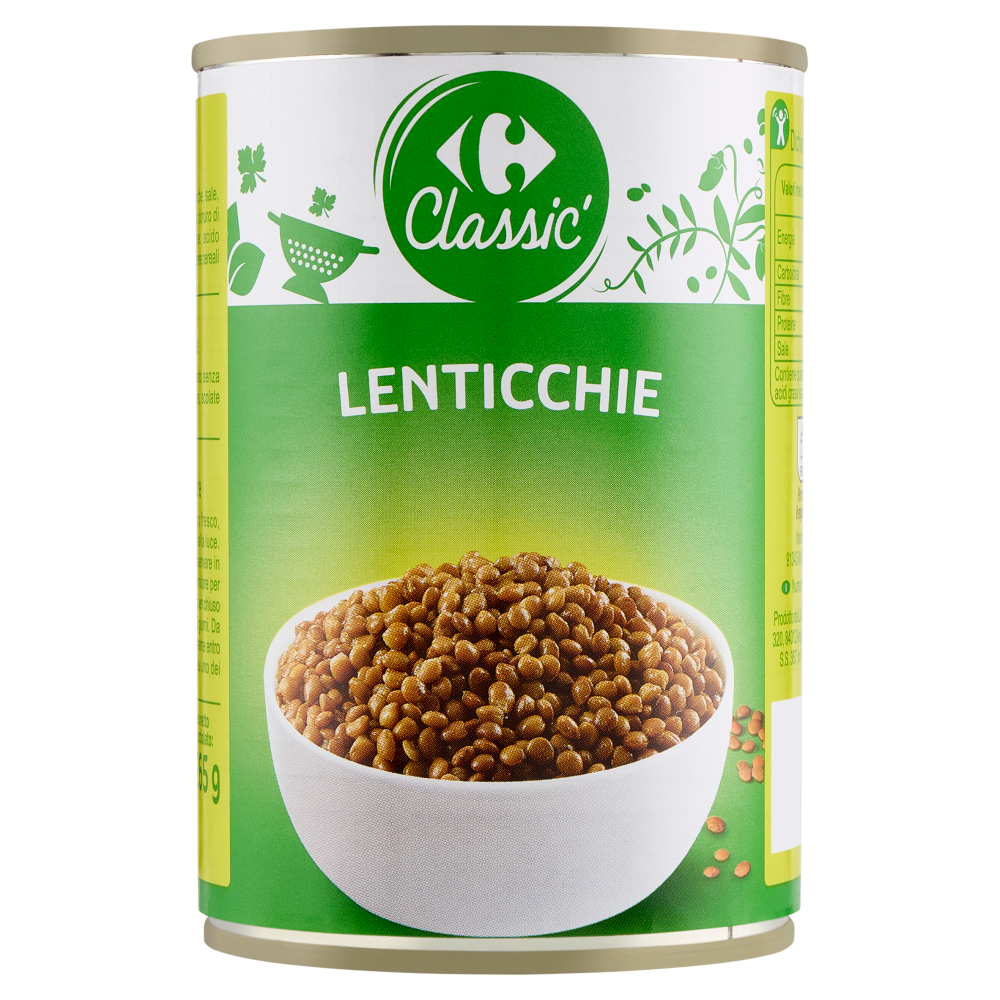 Carrefour Classic Lenticchie 400 g