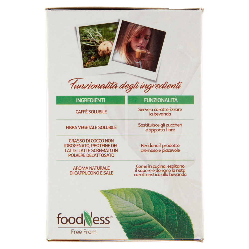 foodNess Cappuccino Intenso da zuccherare Dolcegusto Compatibile 10 x 10 g