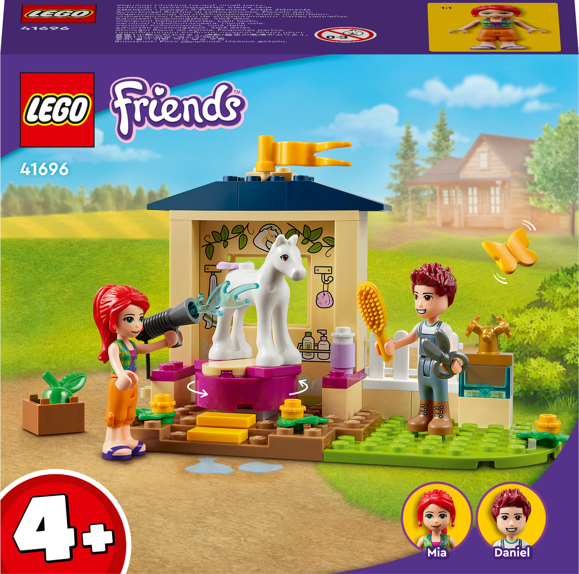 LEGO Friends Stalla di toelettatura dei pony