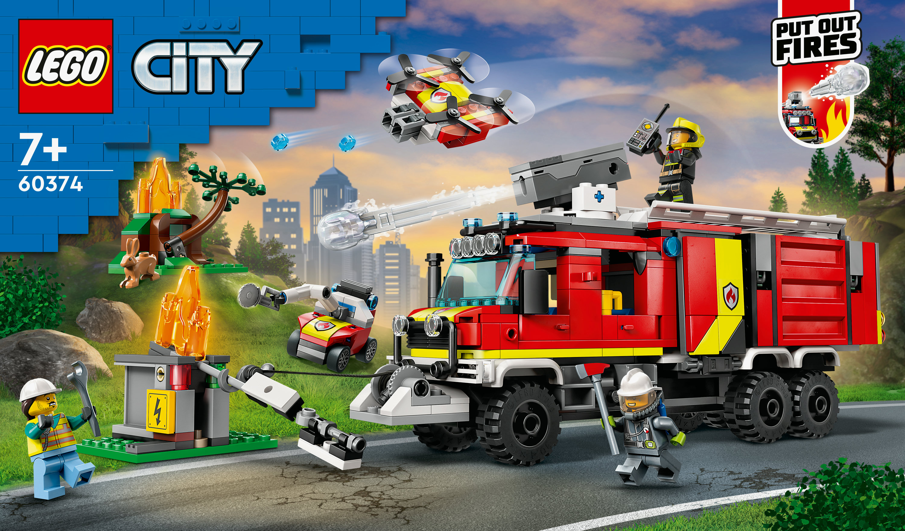 LEGO City Autopompa dei vigili del fuoco