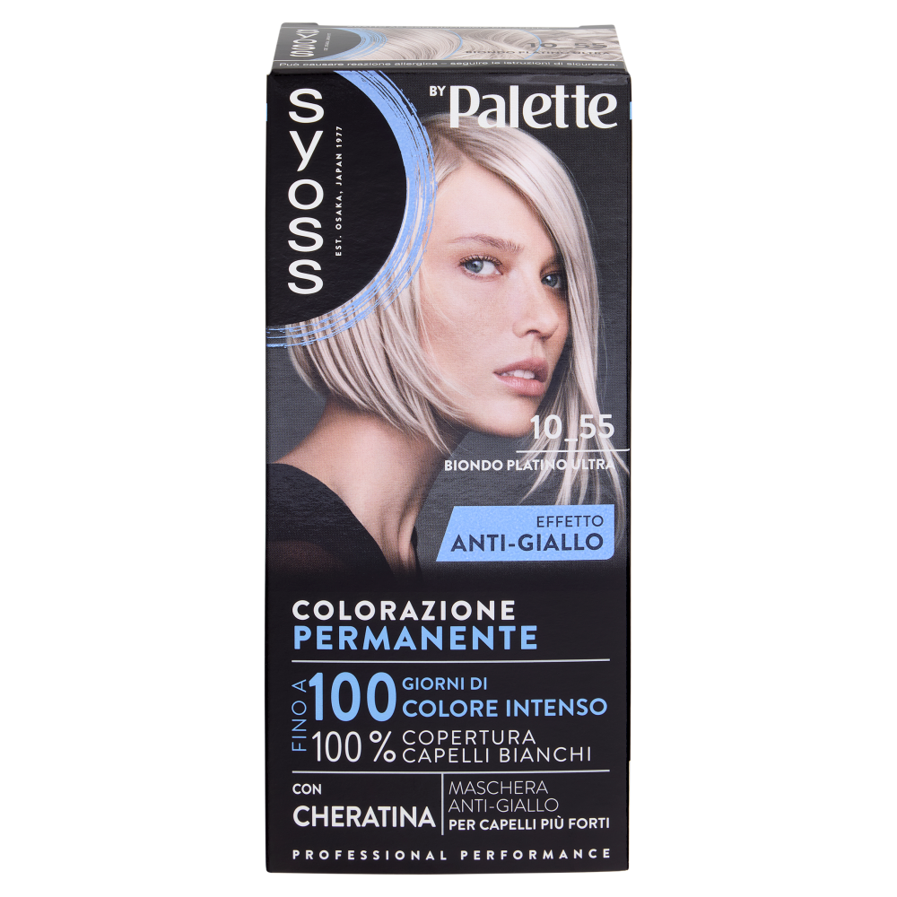 Syoss By Palette Colorazione Permanente 10_55 Biondo Platino Ultra