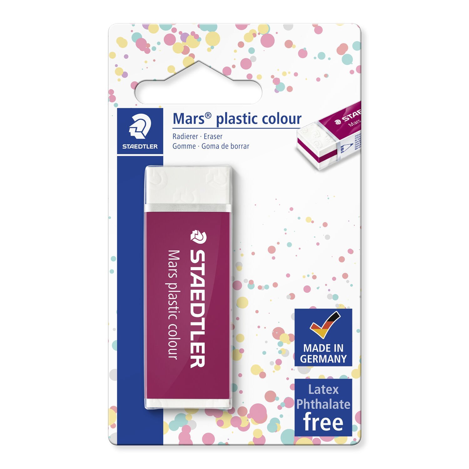 Staedtler Mars plastic colour 526 50 E1 gomma per cancellare 1 pz