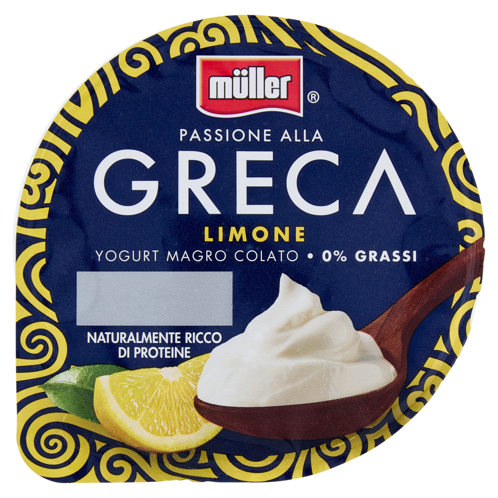 m&uuml;ller Passione alla Greca Limone Yogurt Magro Colato 150 g