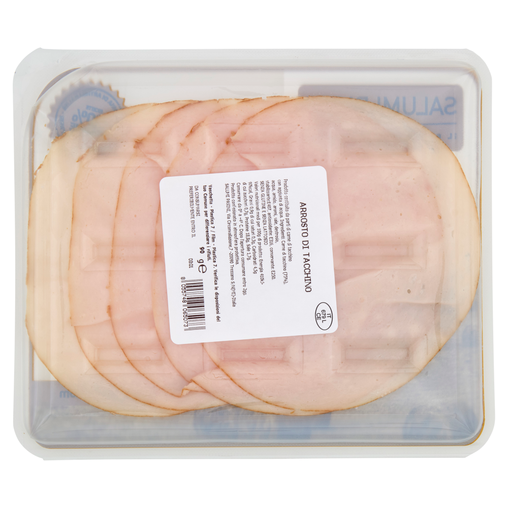 Salumi Pasini Tacchino Arrosto 90 g