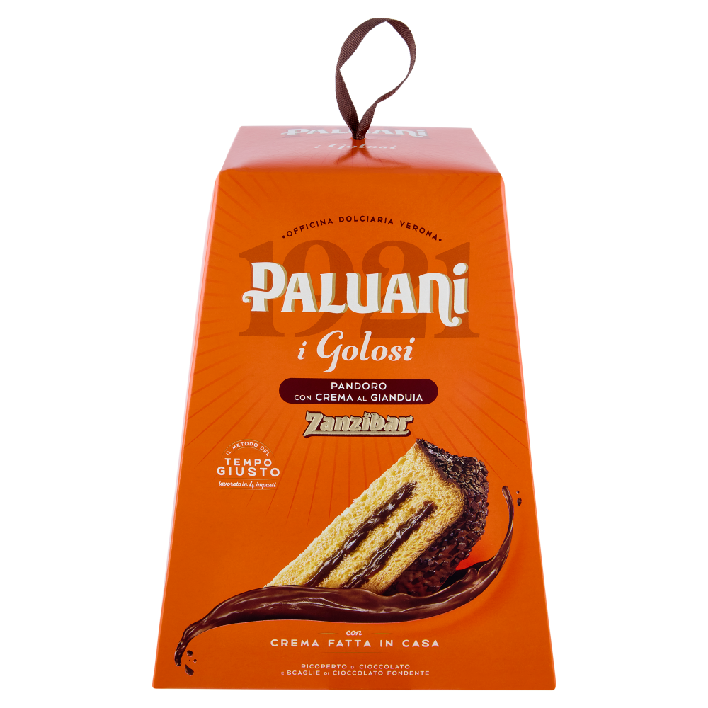 Paluani i Golosi Pandoro con Crema al Gianduia 750 g