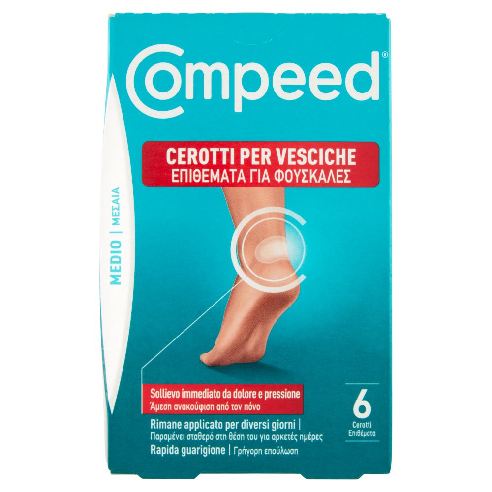 Compeed Cerotti per Vesciche Medio 6 pz