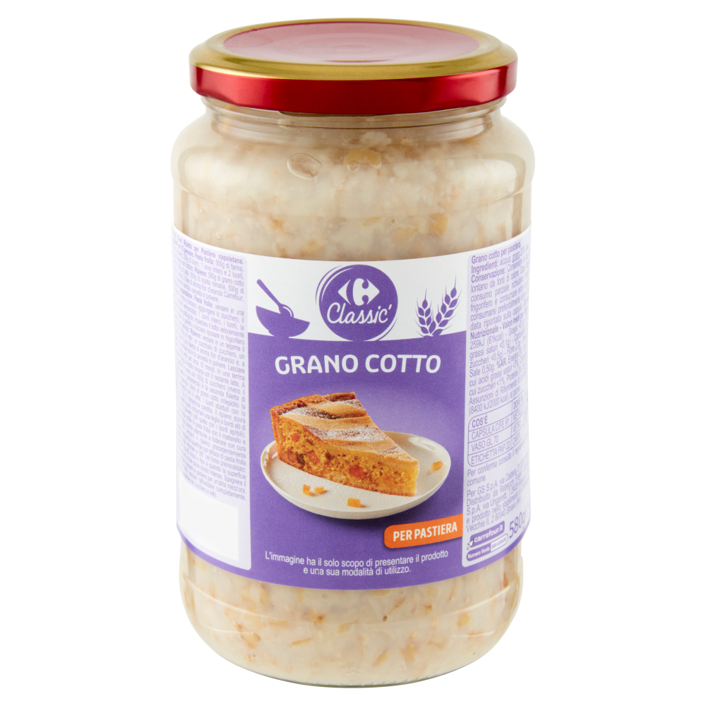Carrefour Classic Grano Cotto 580 g