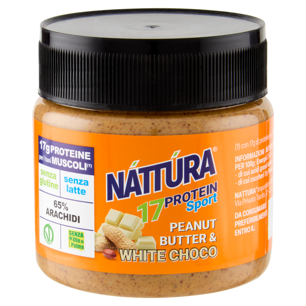 N&aacute;tt&uacute;ra 17 Protein Sport Peanut Butter & White Choco 225 g