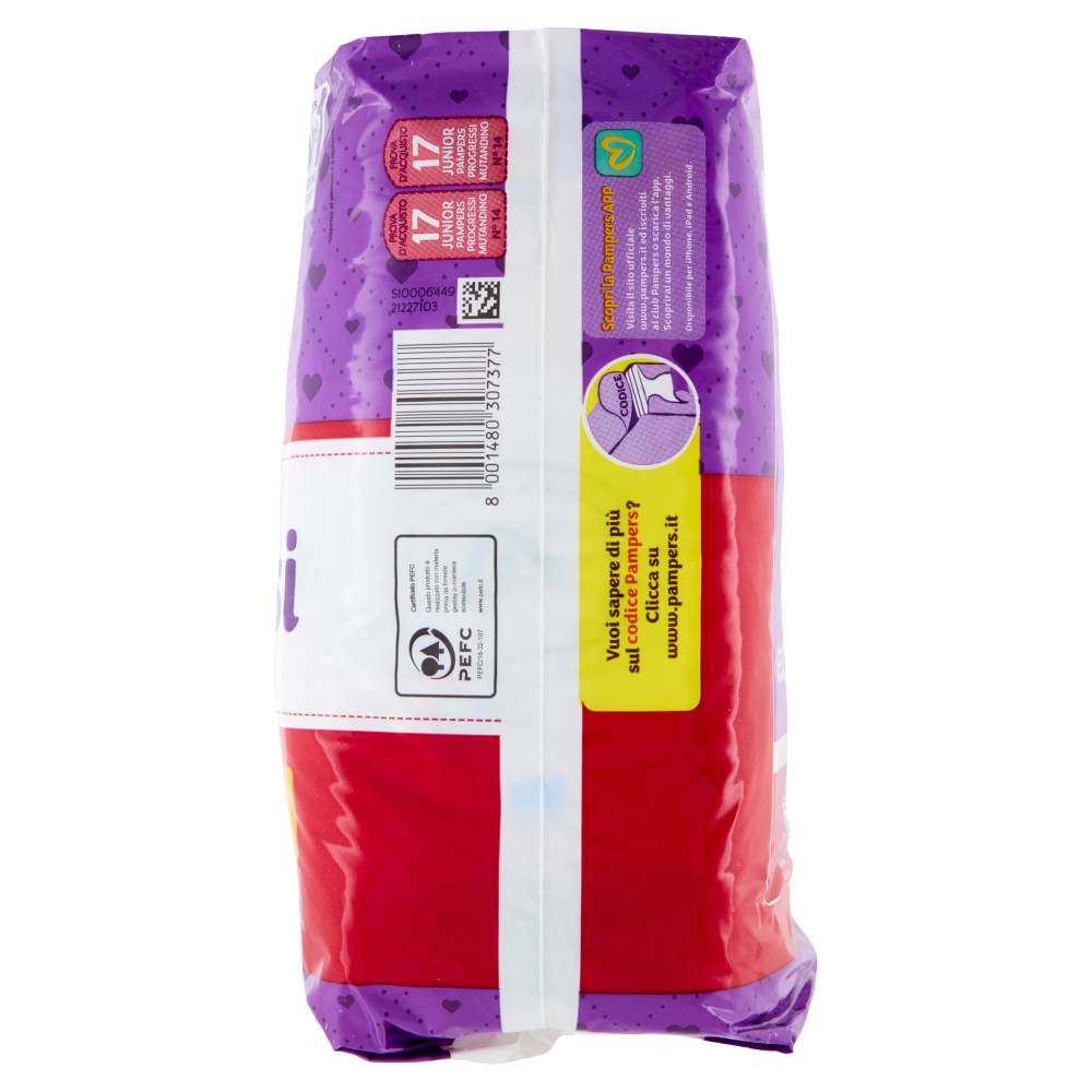 Pampers Progressi Mutandino Junior 17 + 17 pz