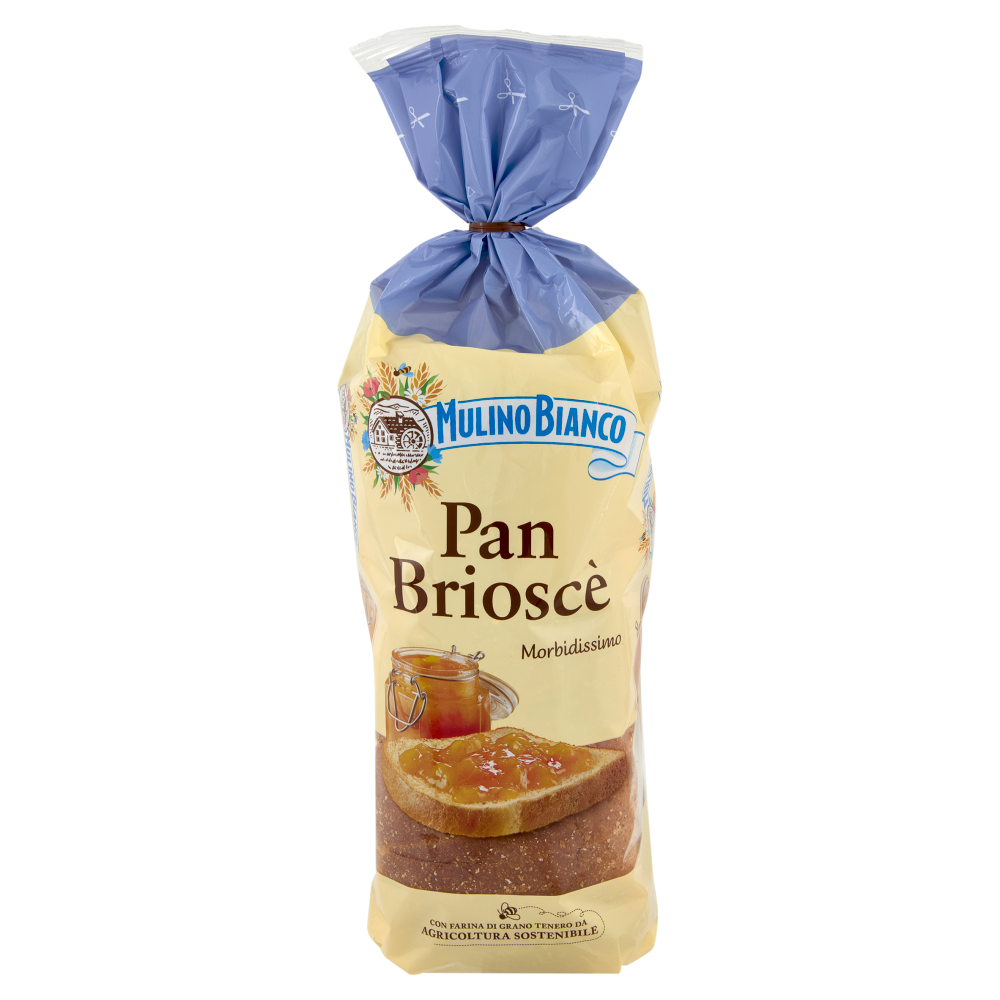 Mulino Bianco Pan Briosc&egrave; Pane Ideale per Colazione 400g