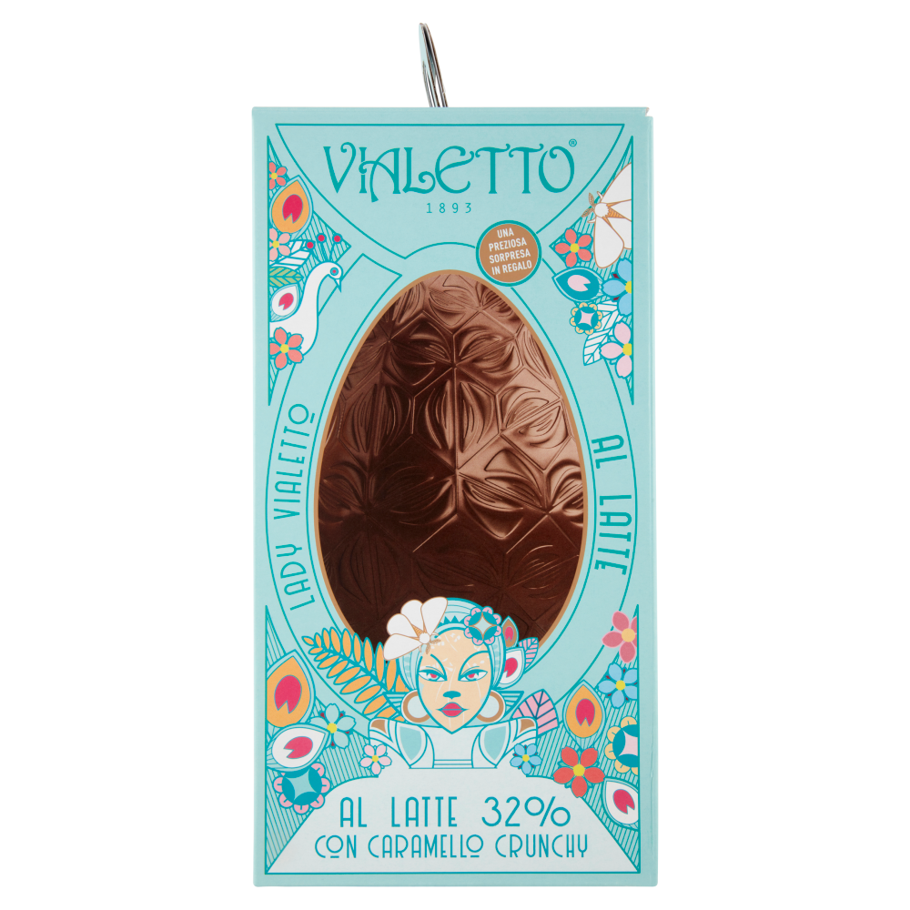 Vialetto Lady Vialetto al Latte 32% con Caramello Crunchy 300 g