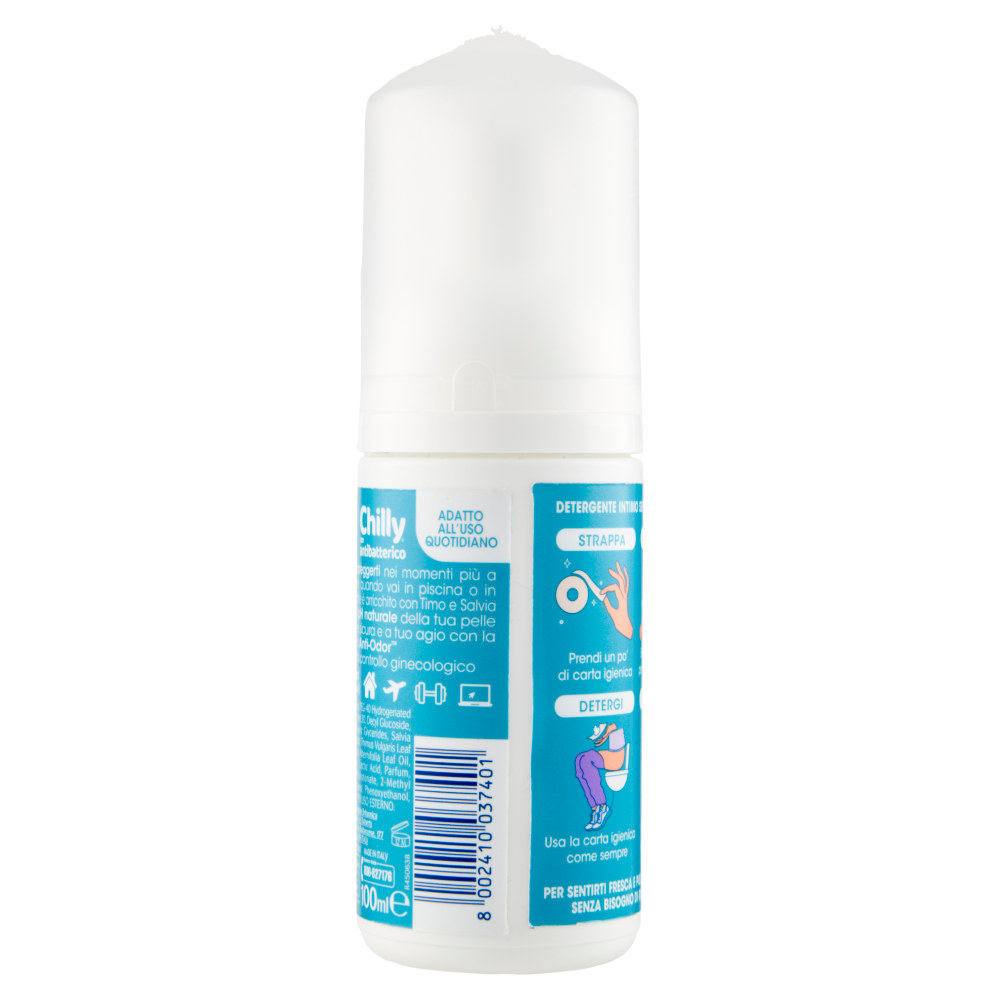 Chilly con antibatterico Detergente Intimo senza risciacquo 100 ml