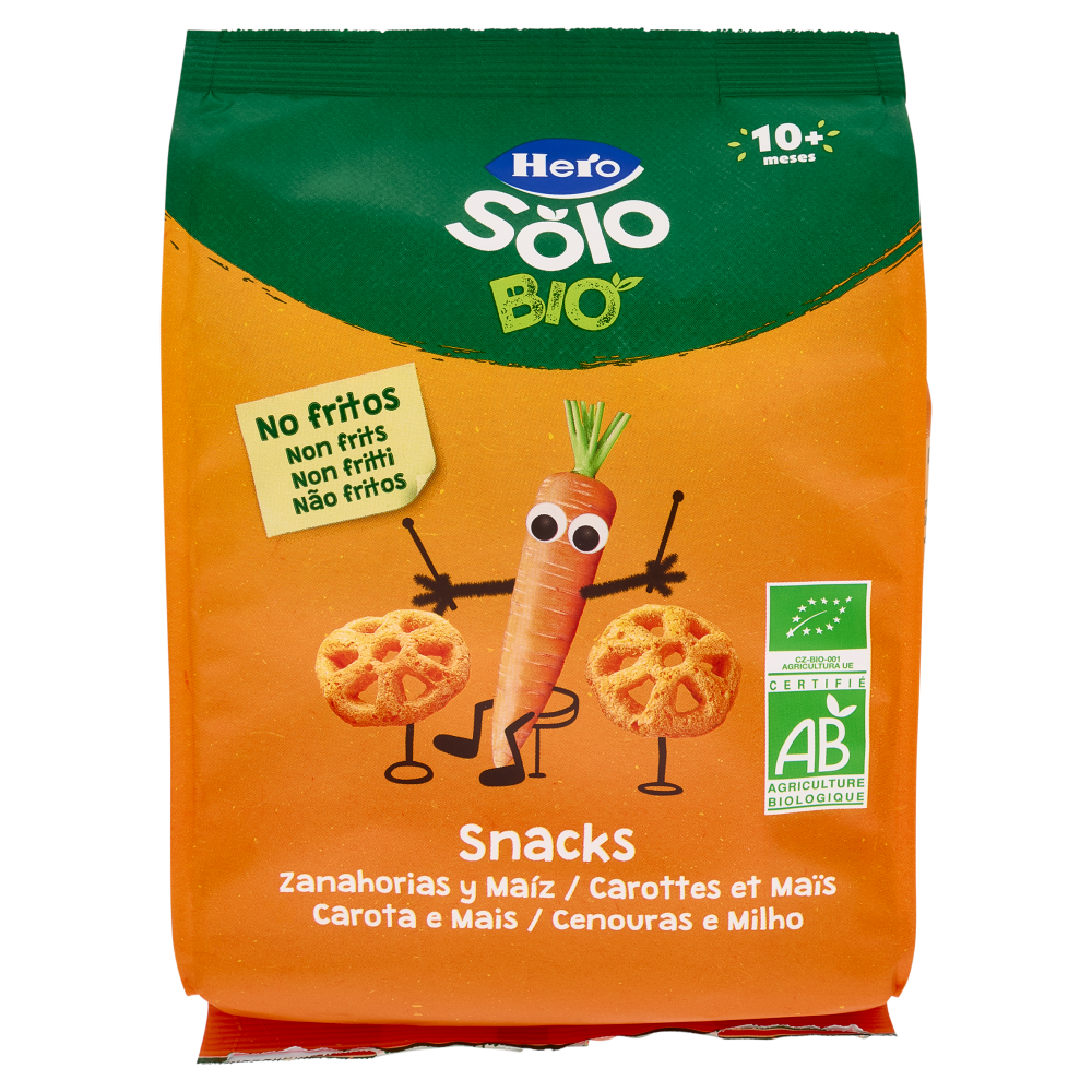 Hero Solo Bio Snacks Carota e Mais 40 g