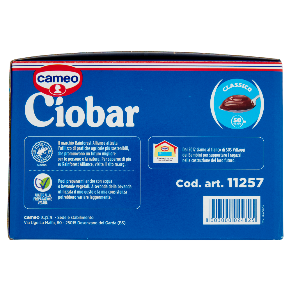 cameo Ciobar Classico 50 x 25 g