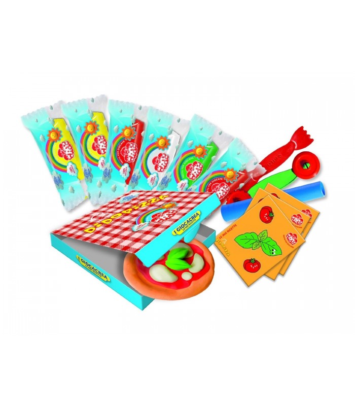 F.I.L.A. 399000 composto per ceramica e modellazione Pasta modellabile Verde, Arancione, Rosso, Bianco, Giallo