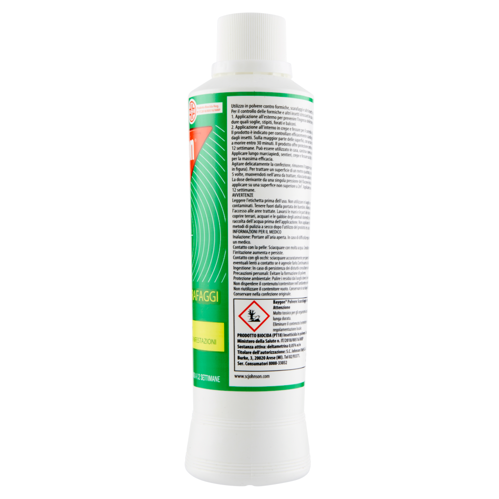 Baygon Polvere Scarafaggi e Formiche 250 g