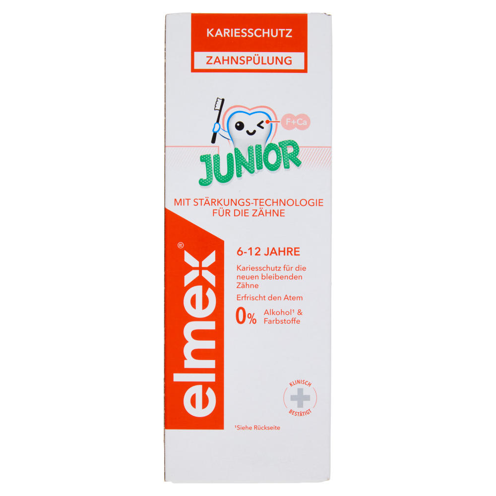 elmex collutorio Protezione Carie Junior 6-12 anni bambini 400 ml