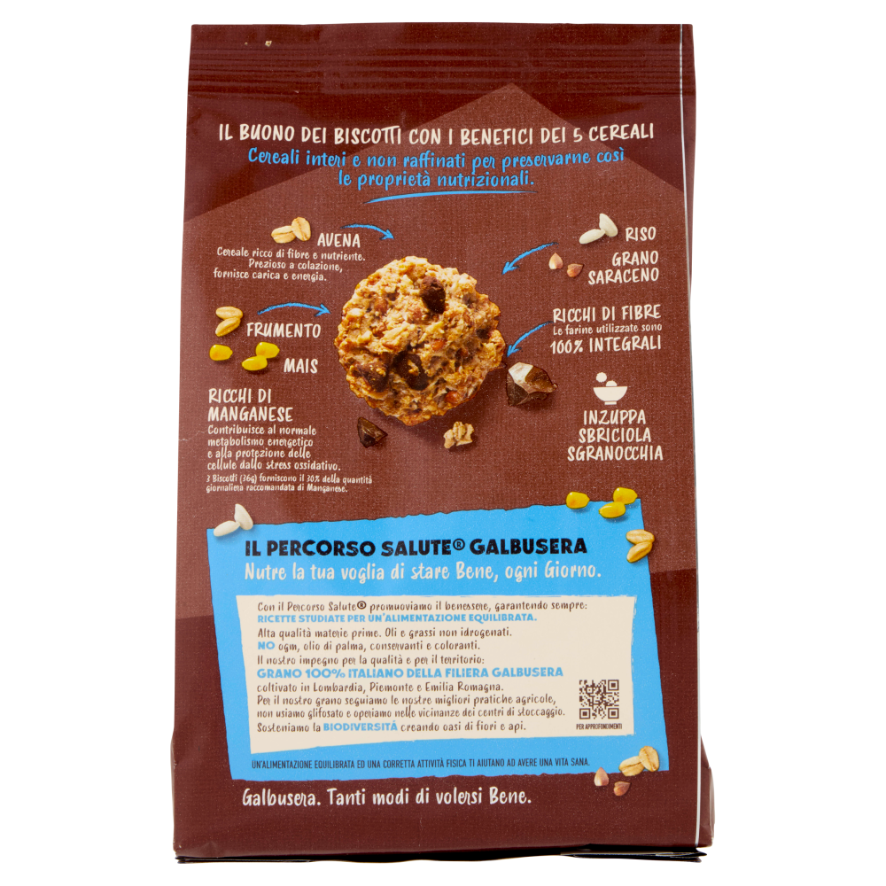 Galbusera Cereali G Granola e Frolla con Pezzi di Cioccolato 300 g