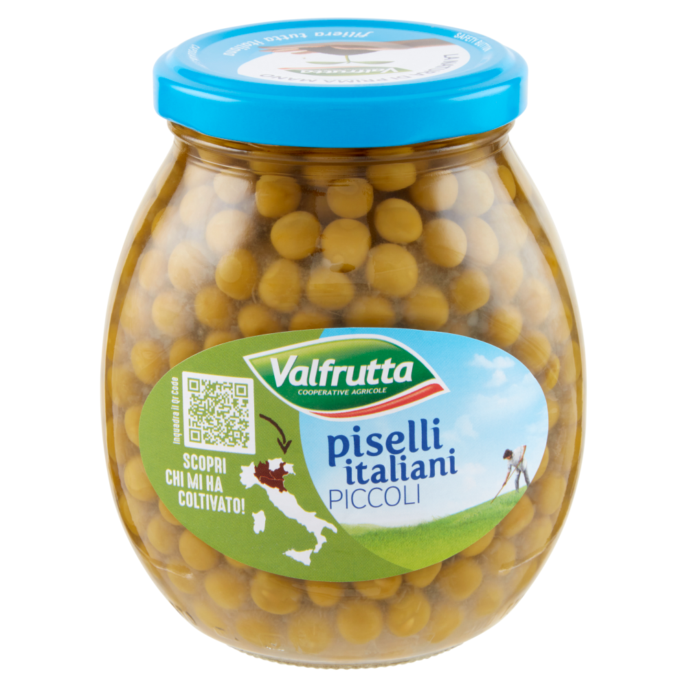 Valfrutta piselli italiani Piccoli 360 g