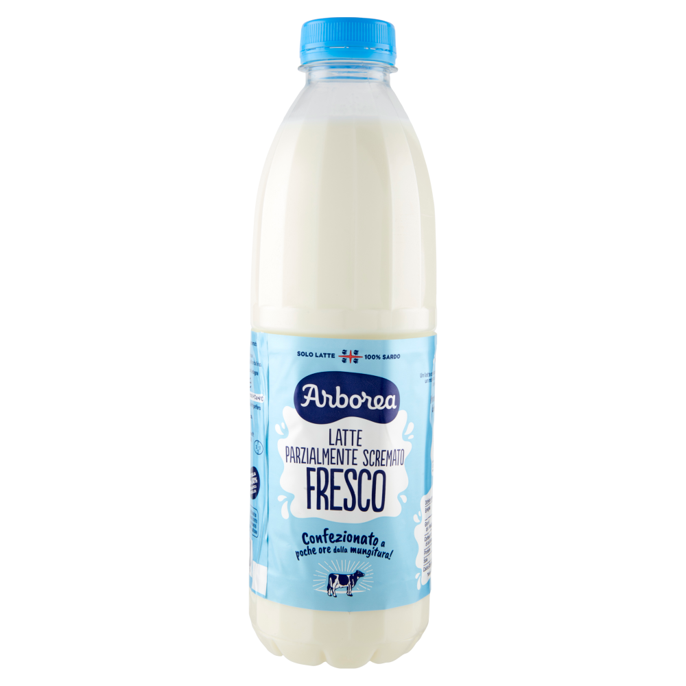 Arborea Latte Fresco Parzialmente Scremato 1000 ml