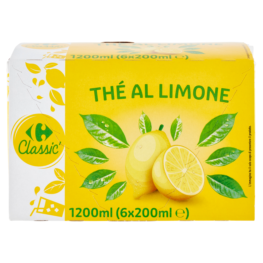 Carrefour Classic Thé al Limone 6 x 200 ml