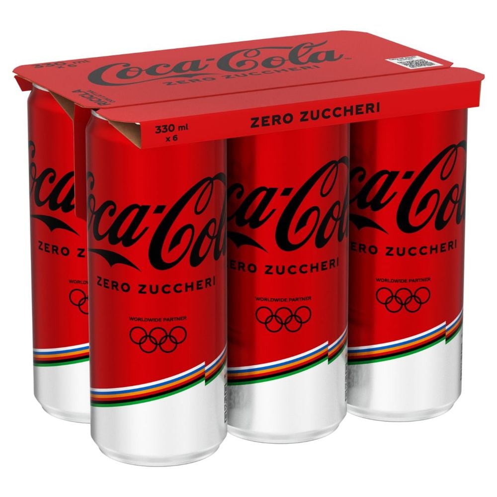 Coca-Cola Zero Zuccheri 6 x 330ml