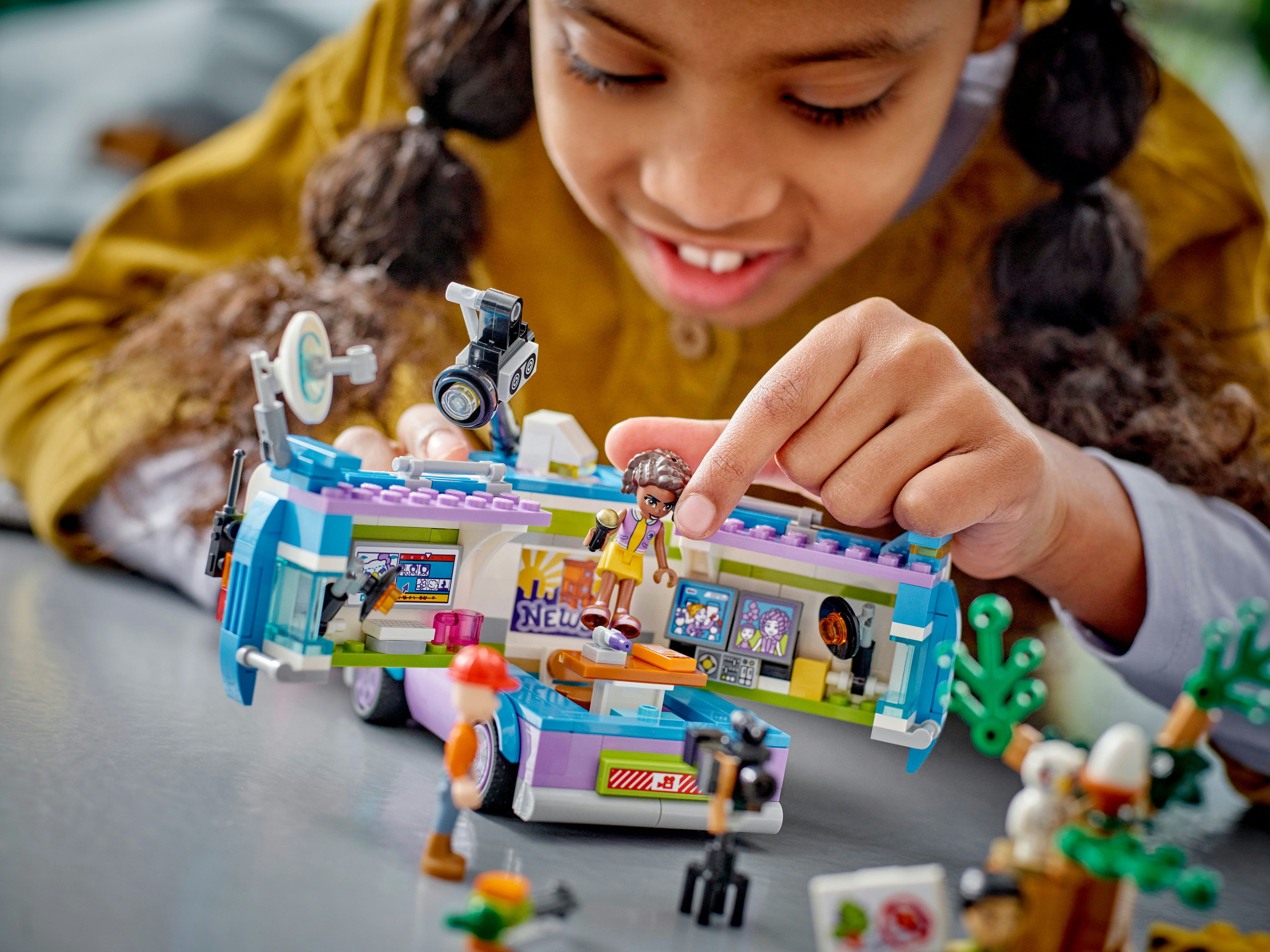 LEGO Friends Furgone della troupe televisiva