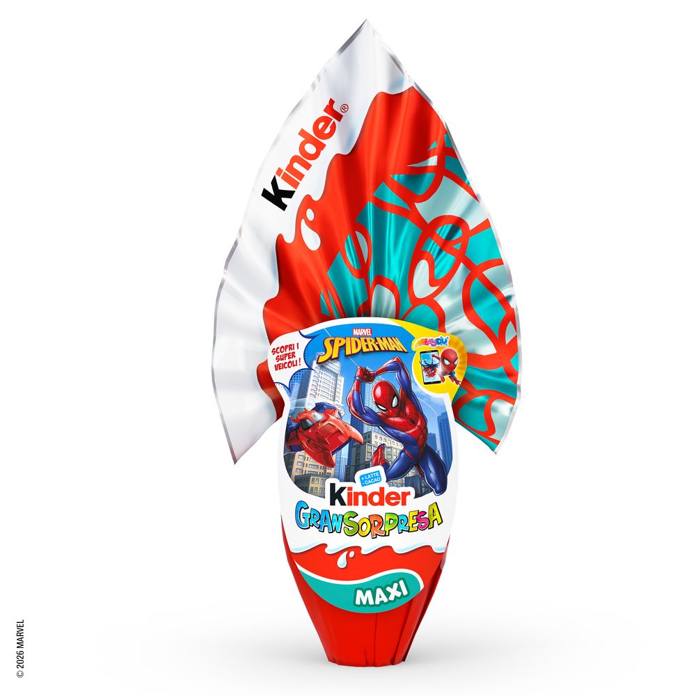 Kinder GranSorpresa Maxi Marvel Spiderman 220 g