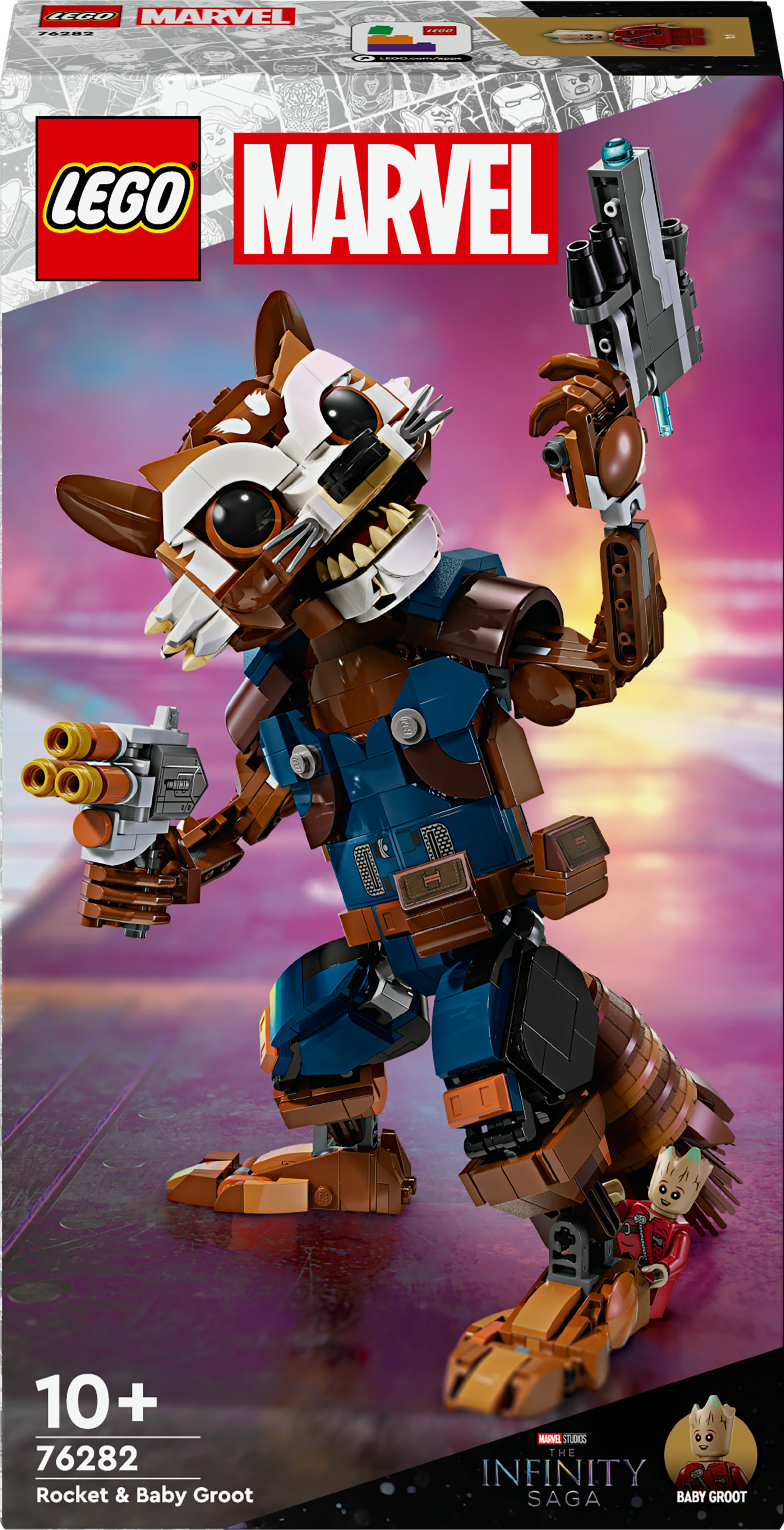 LEGO Rocket e Baby Groot
