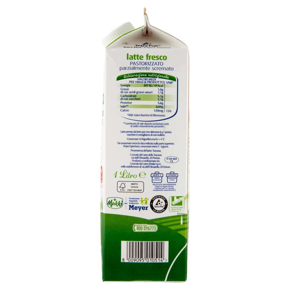 Mukki il Fresco parzialmente scremato 1 Litro