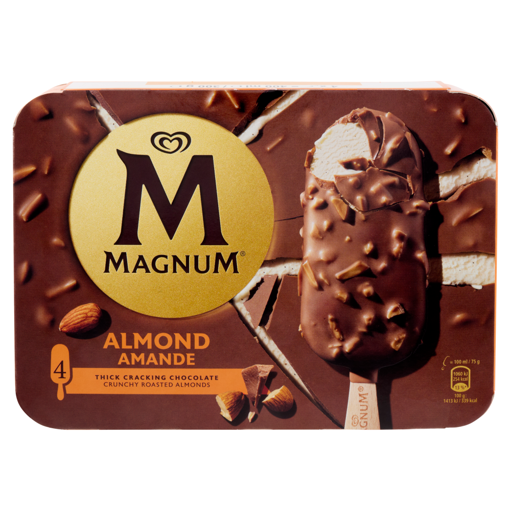 Magnum Almond 4 x 75 g