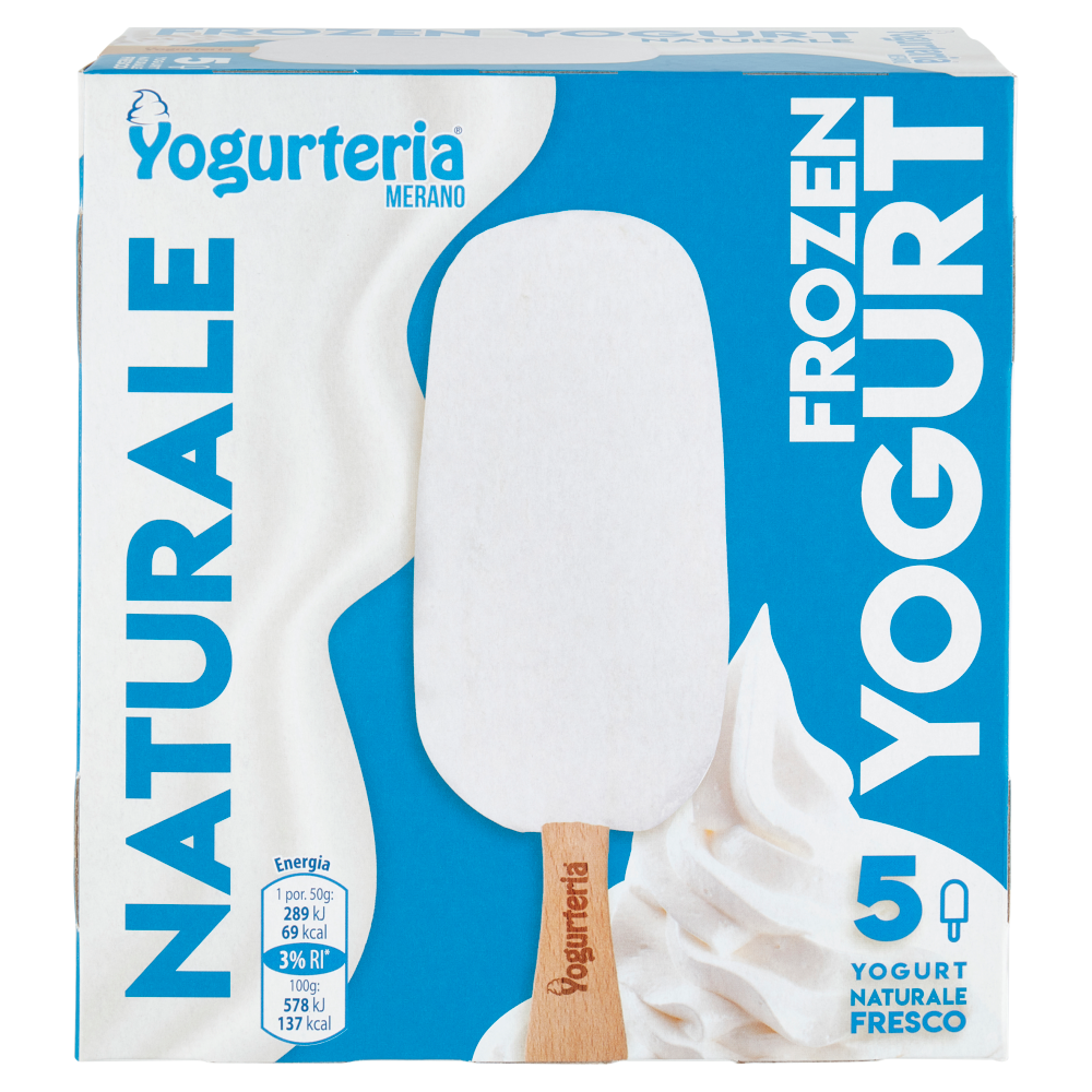 Meran Yogurteria Merano Frozen Yogurt Naturale 5 x 50 g