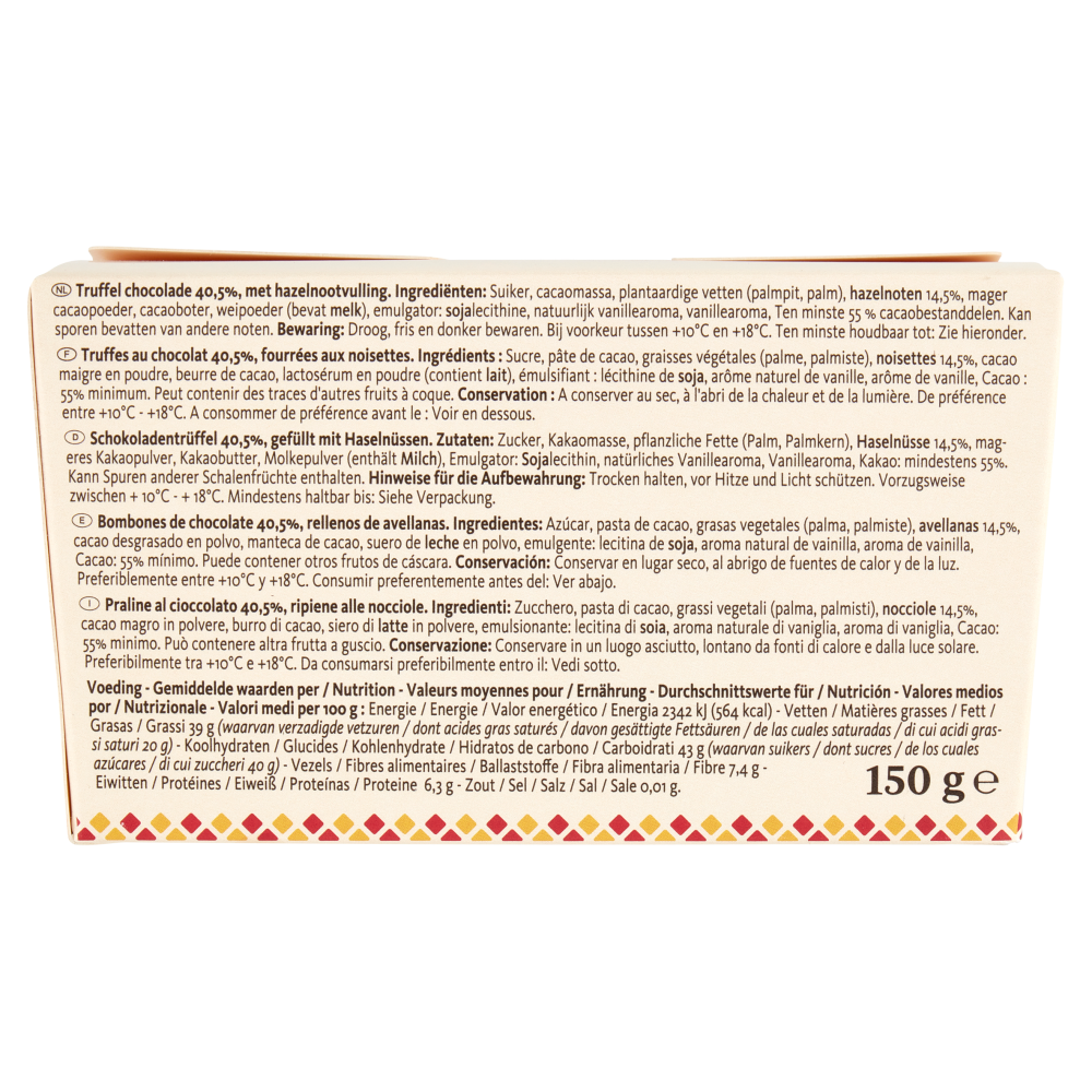 De Belgen Truffes au chocolat belge 150 g