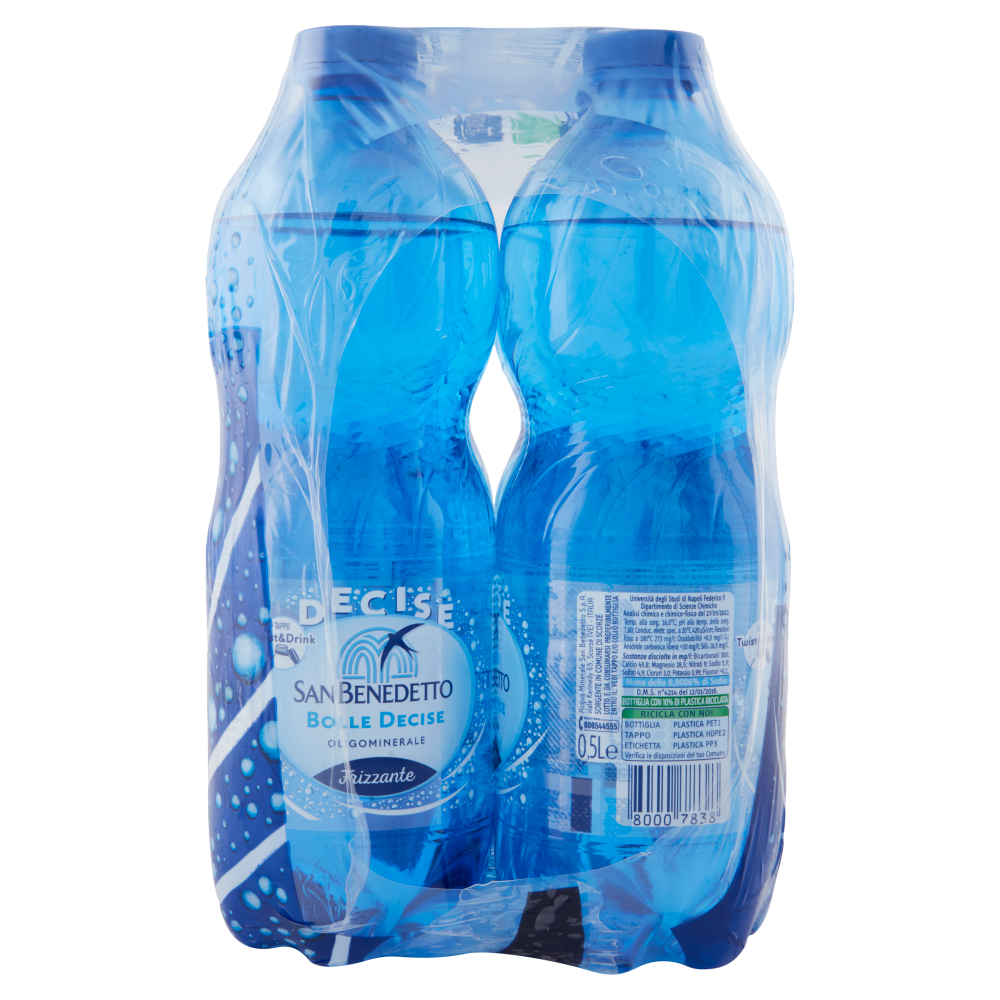 San Benedetto Oligominerale Benedicta Frizzante 6 x 0,5 L