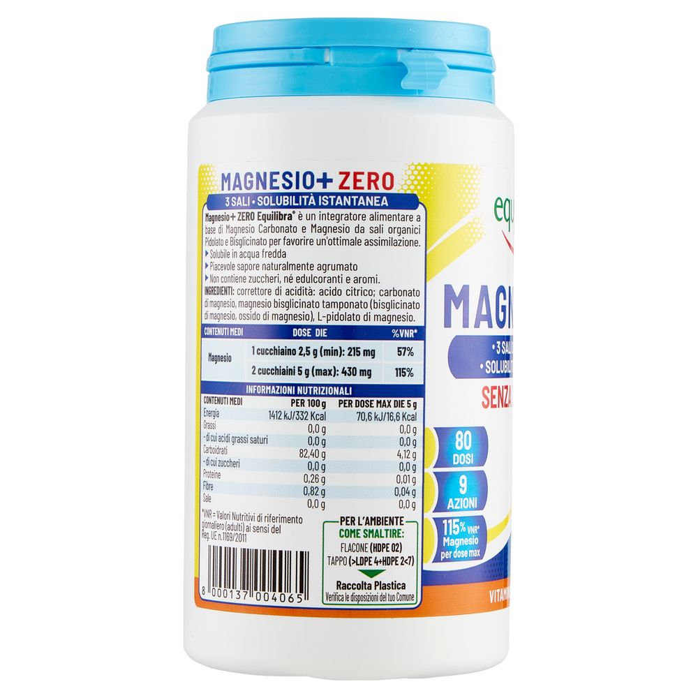 Equilibra Magnesio+ Zero 200 g