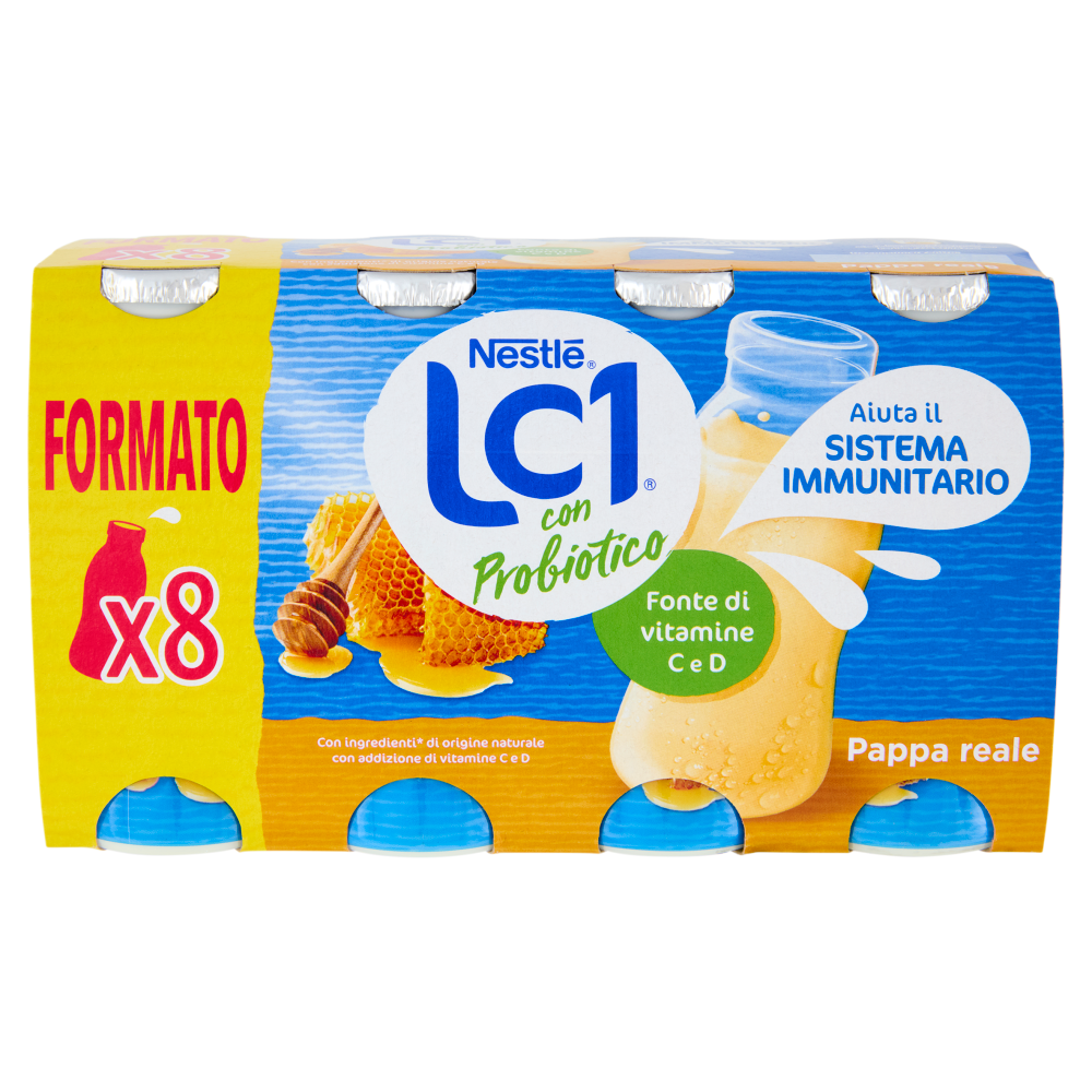 NESTL&Eacute; LC1 con Probiotico Pappa reale 8x90g
