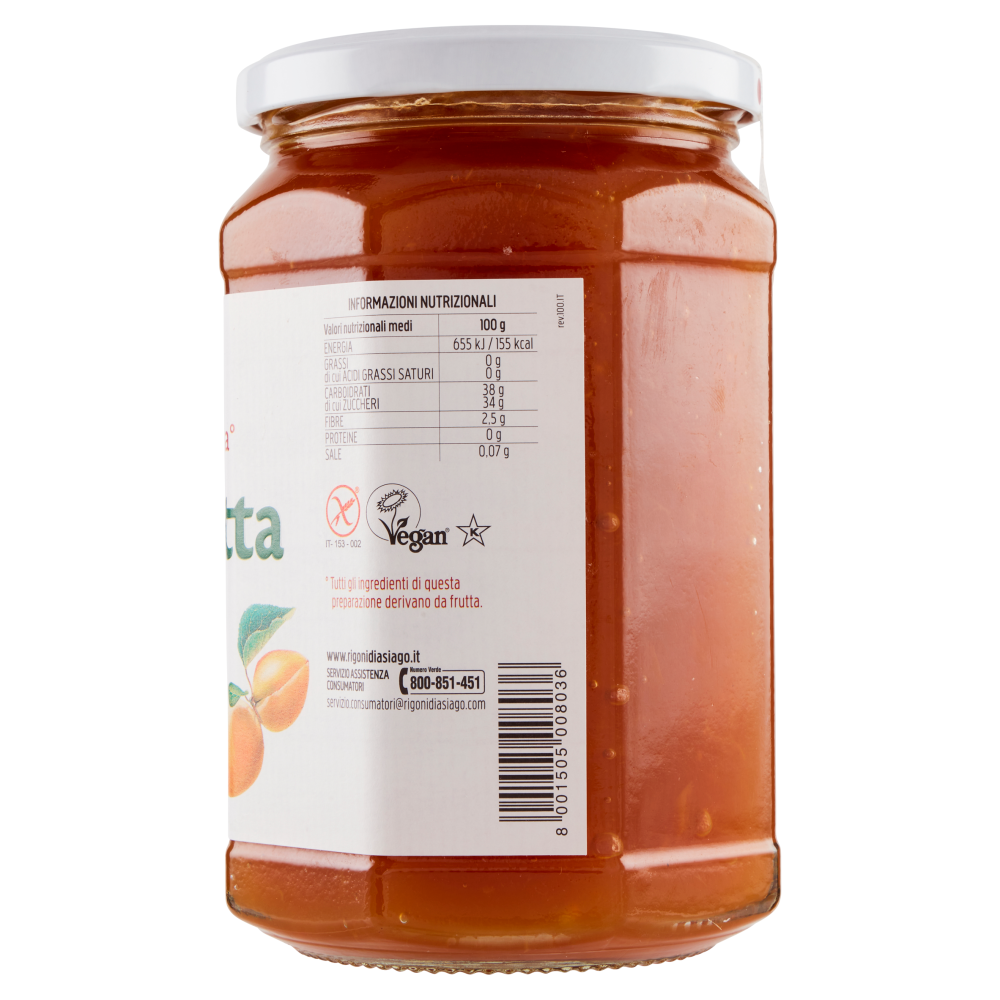 Rigoni di Asiago Fiordifrutta Albicocche bio 630 g