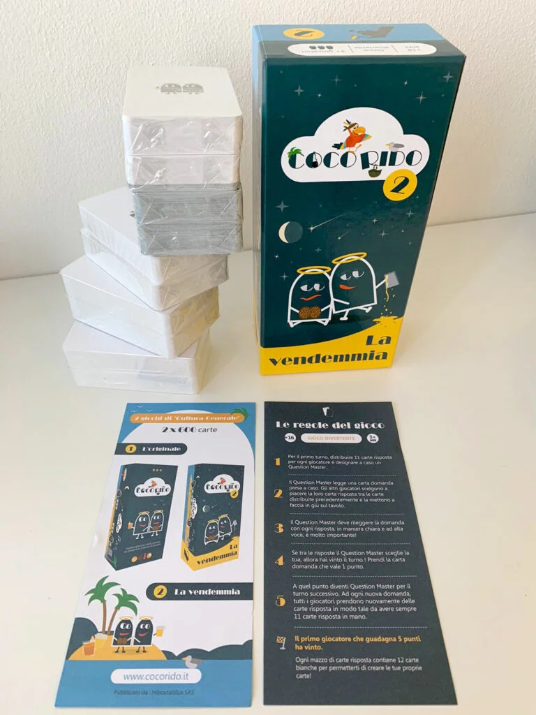 Asmodee 712 gioco da tavolo Coco Rido 2 La Vendemmia Festa