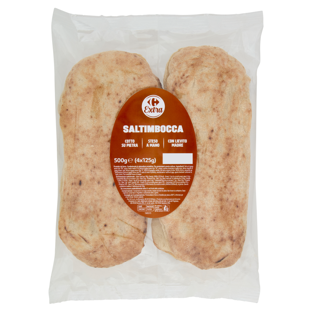 Carrefour Extra Saltimbocca 4 x 125 g