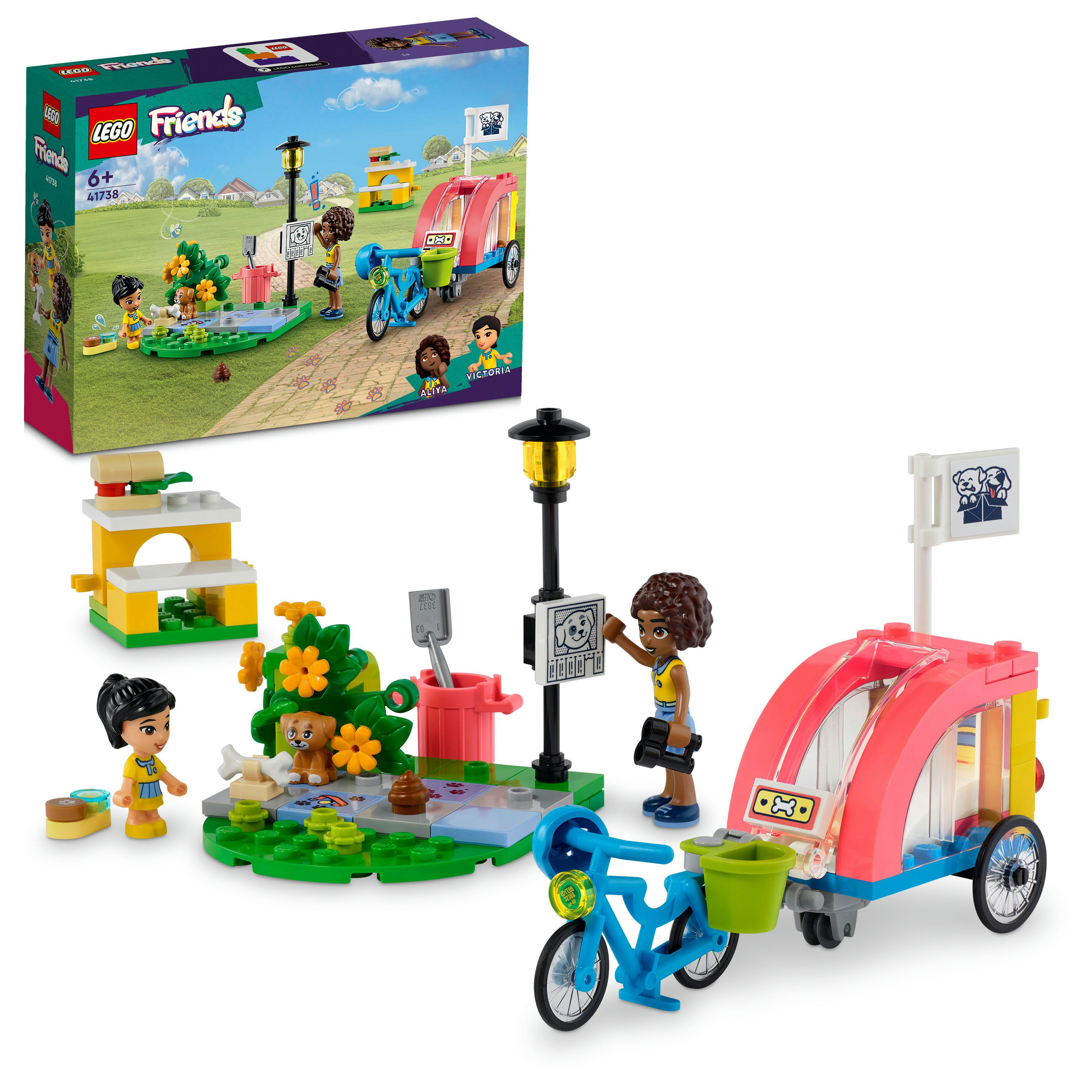LEGO Friends Bici di soccorso dei cani