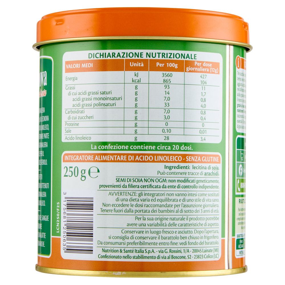 Céréal Linea Colesterolo Lecinova Integratore Alimentare per il controllo del colesterolo - 250g