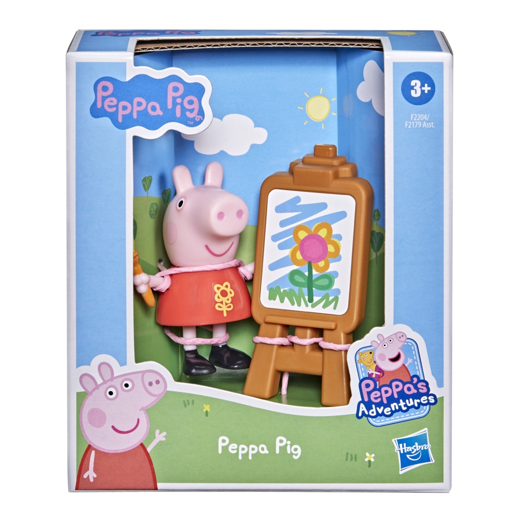 Peppa Pig Ufficiale Aula Playset - Signora Gazelle personalità, Amici