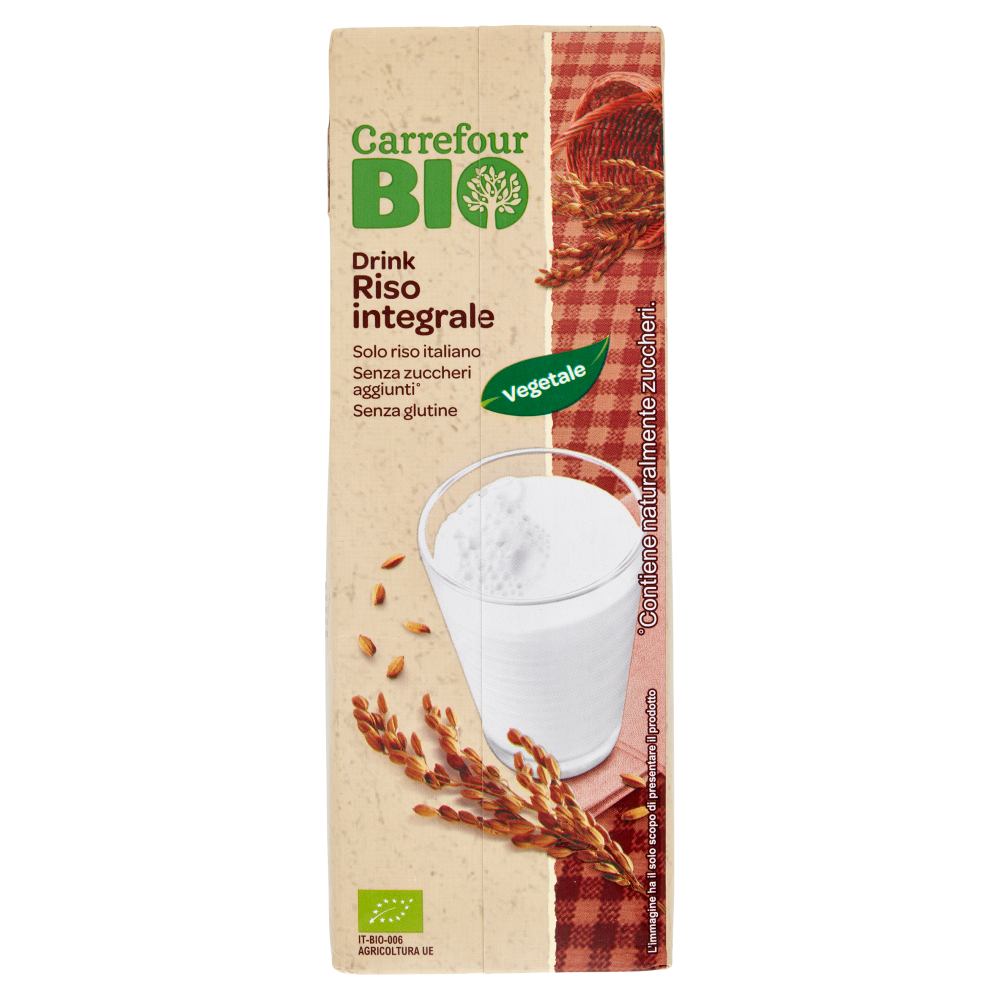 Carrefour Bio Drink Riso Integrale 1 L