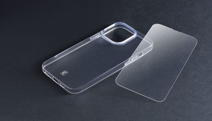 Cellularline Starter Kit Chargeur Et Coque Blanche Transparente Pour Iphone  14 Pro Max A2894 à Prix Carrefour