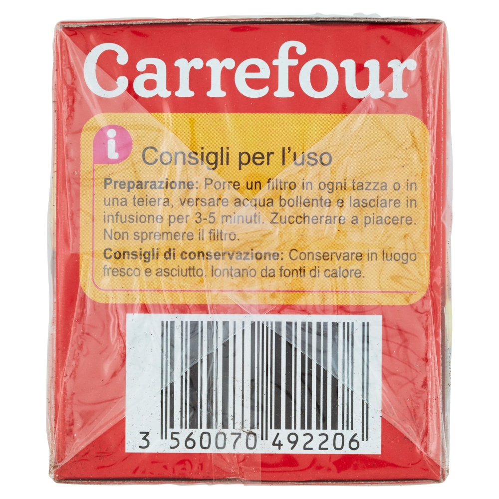 Carrefour English Breakfast Tè nero 25 filtri 43,75g